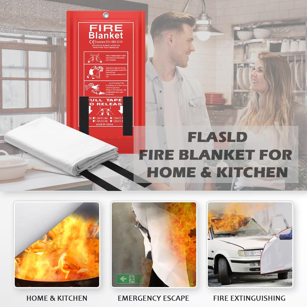 TANAN 2026 Latest Emergency Fi - Fire Blanket Kitchen review and price