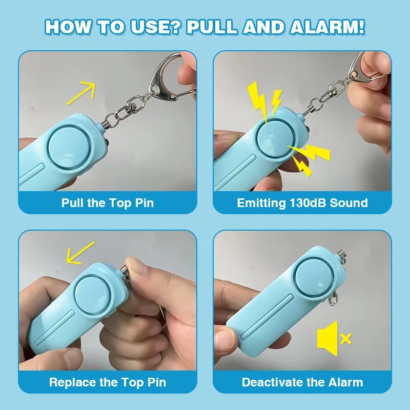 Personal Security Alarm Self D - Personal Alarm Keychain review and price