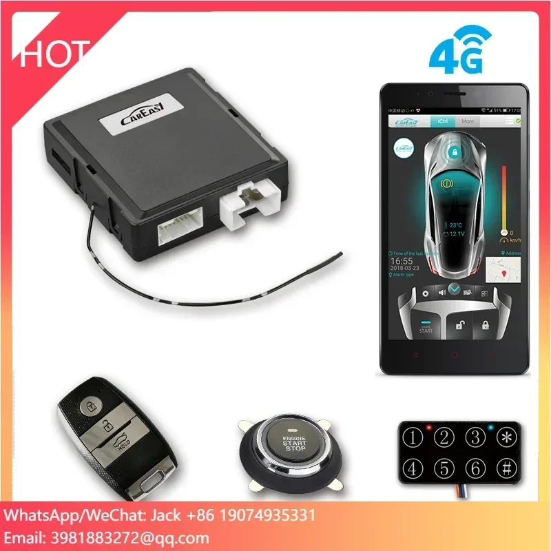 4G GPS/GSM Car Alarm PKE Keyle - Door Stop Alarm review and price