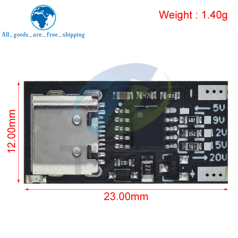 TZT Type-C PD2.0 PD3.0 9V 12V  - Co Detector Plug review and price