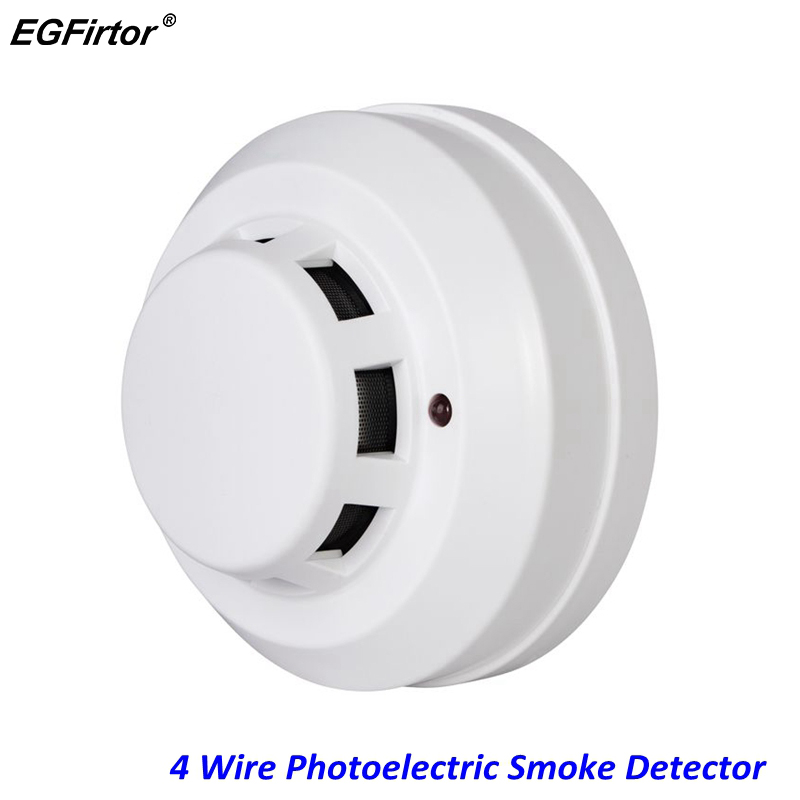 Fire Alarm 4 Wire Photoelectri - Smoke Detector Interconnected review and price
