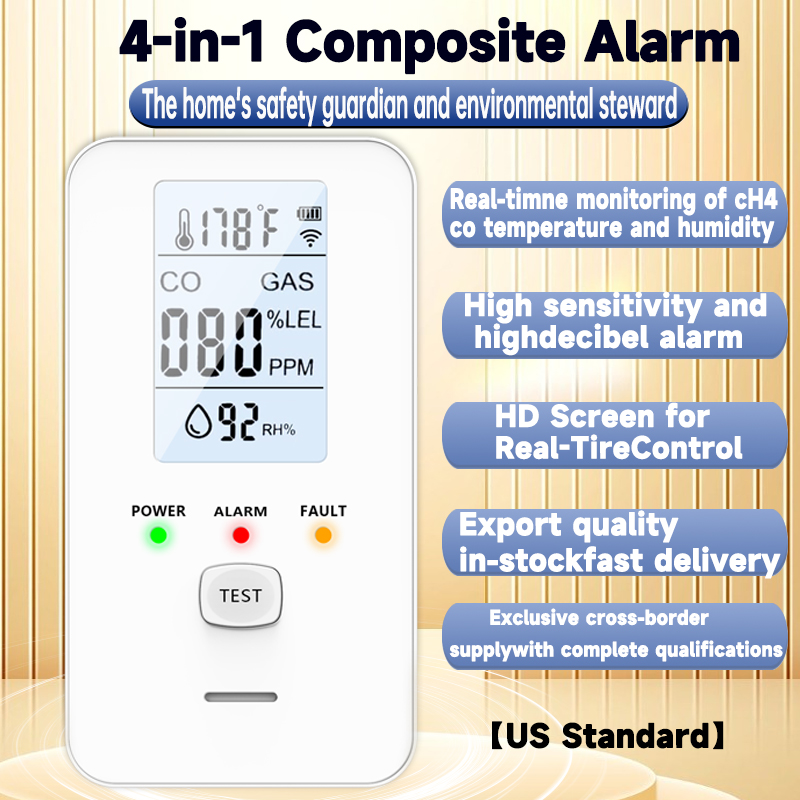 4 In 1 Gas Detector Carbon Mon - Co Detector Plug review and price