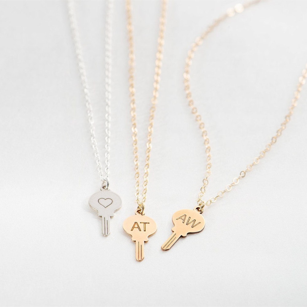 Custom Dainty Key Necklace Sta - Personal Alarm Keychain review and price
