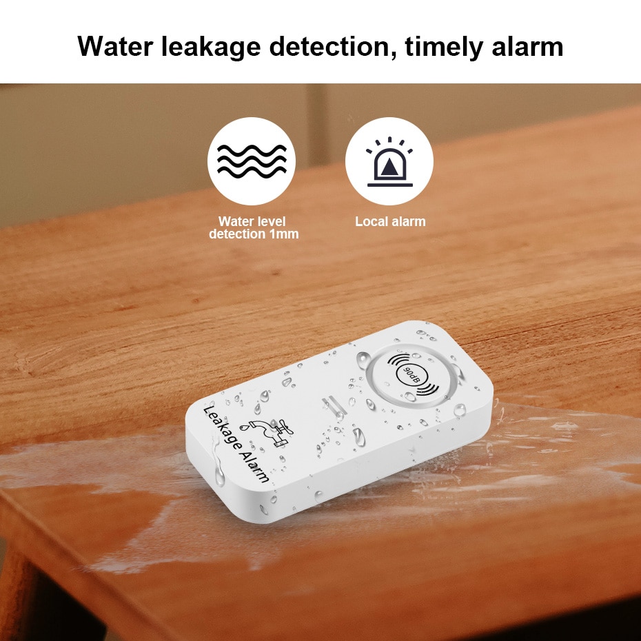 KERUI Wireless Water Sensor 90 - Water Alarm Sensor review and price