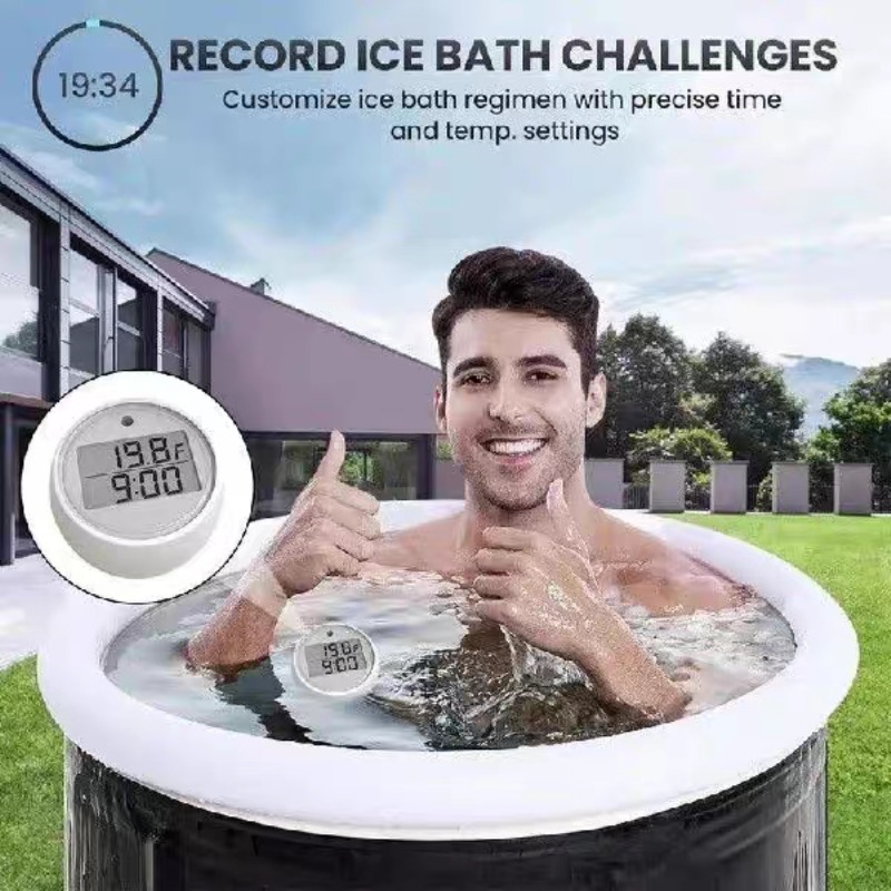 Ice Bath Thermometer Automatic - Pool Alarm Float review and price
