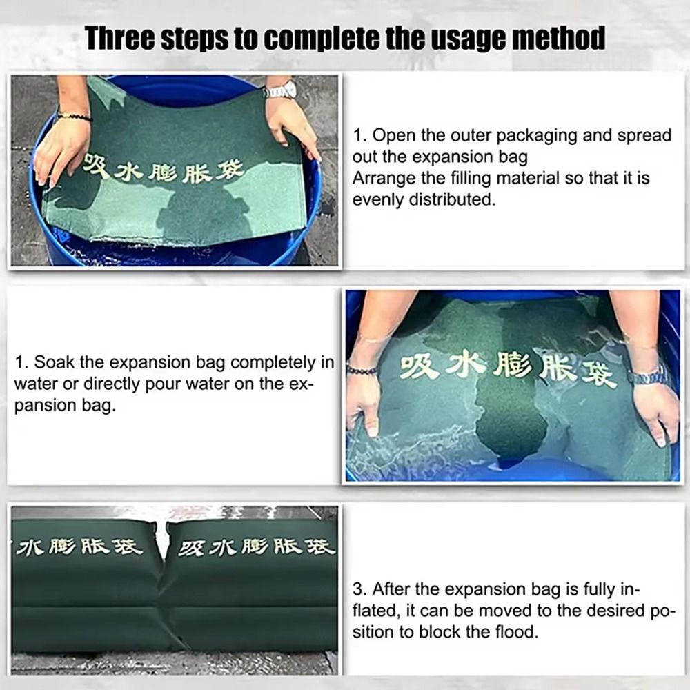 1Pcs Reusable Water Absorbent  - Flood Barrier Bag review and price