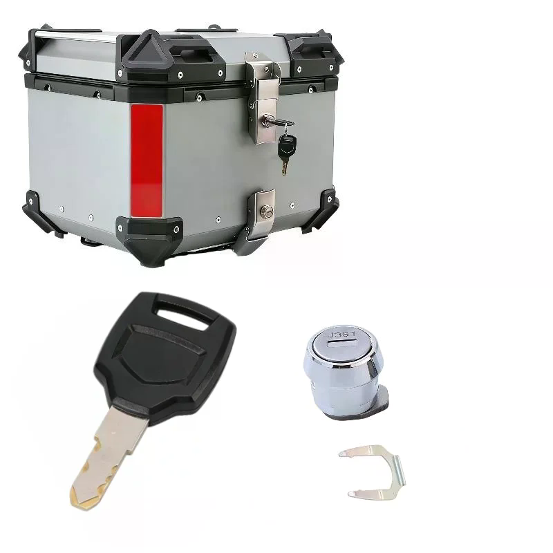 Heavy Duty Motorcycle Top Box  - Lockbox Key Secure review and price