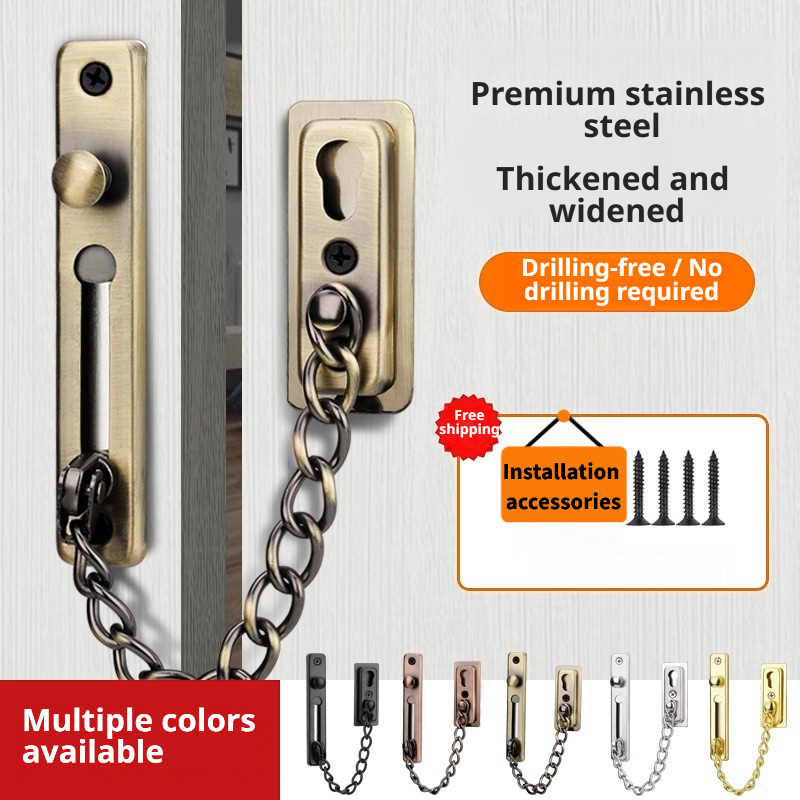 Stainless Steel Anti-Theft Doo - Security Chain Door review and price