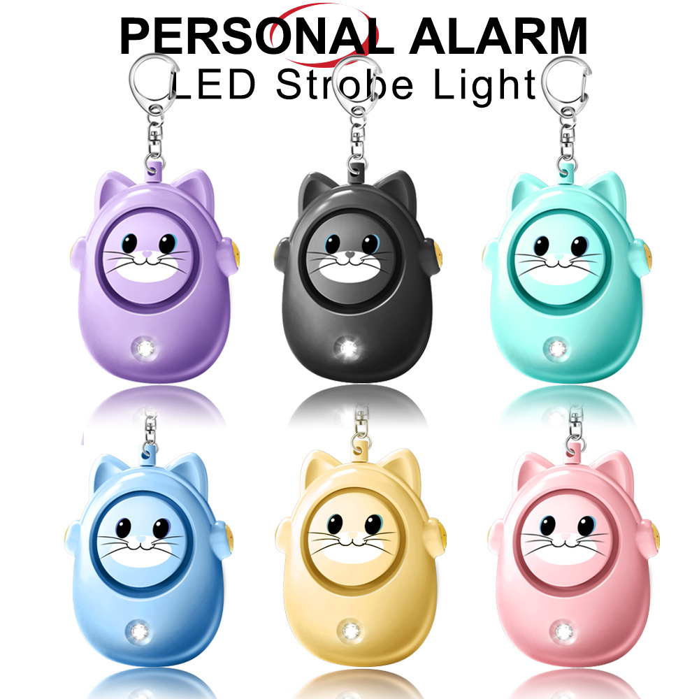 H8 2024 New Cute Cat Personal  - Personal Alarm Keychain review and price