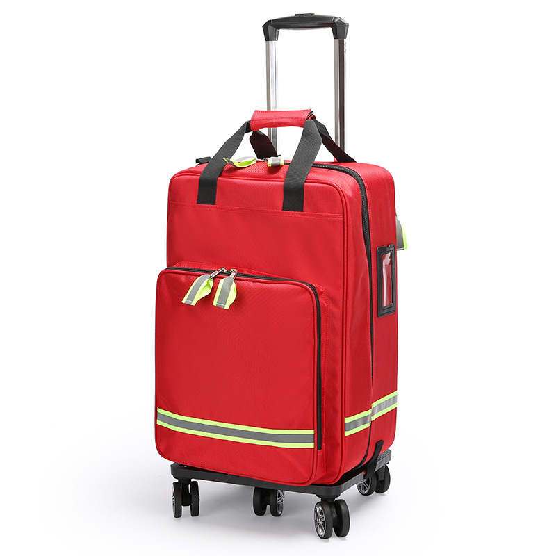 Large Capacity Empty Trolley F - First Aid Bag Kit review and price