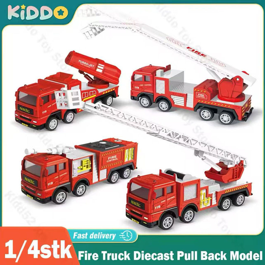1pc-Alloy Fire Truck 1:32 Simu - Fire Escape Ladder review and price